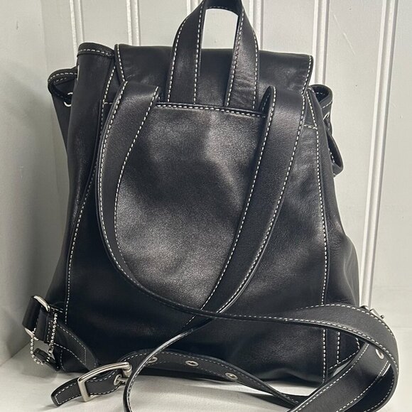 Coach Leather Backpack main image 8